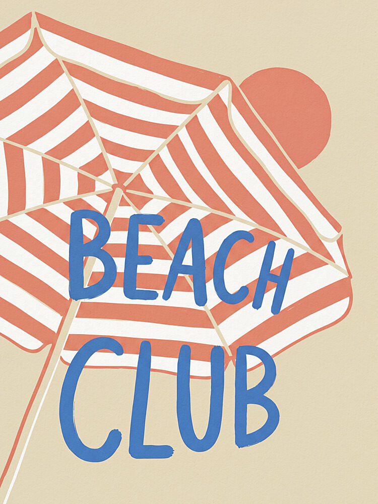 Sunny Beach Club art print by Andreas Magnusson for $57.95 CAD