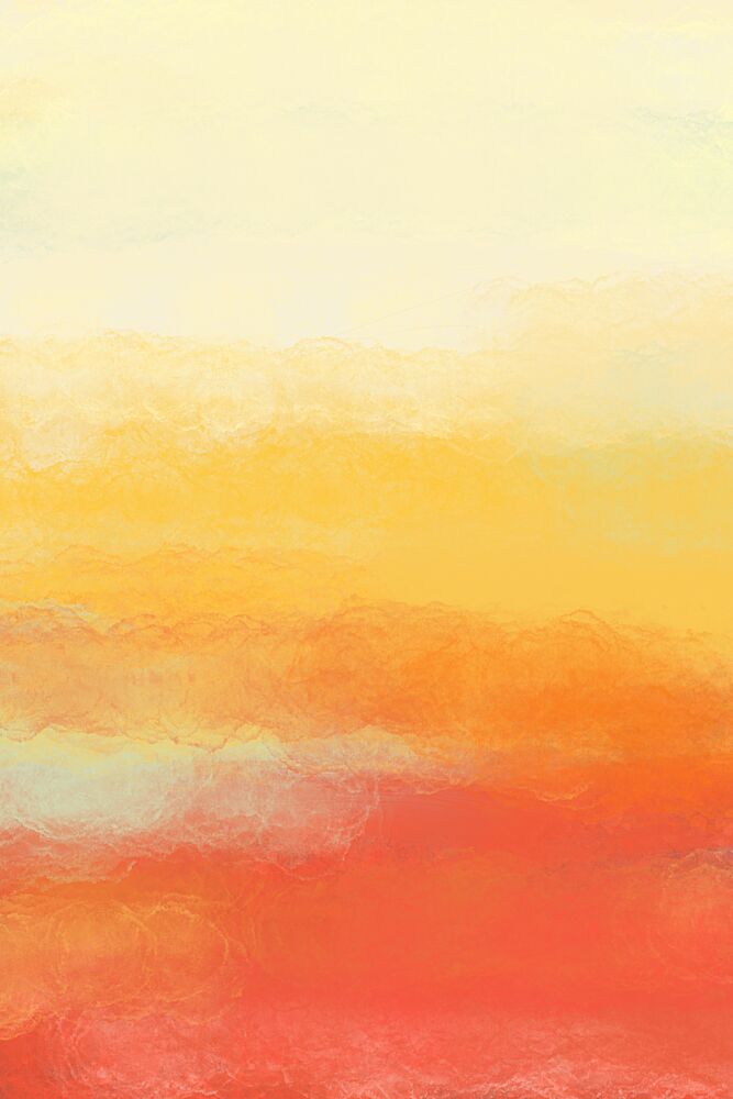 Warm Abstract Sunset art print by The Whiskey Ginger for $57.95 CAD