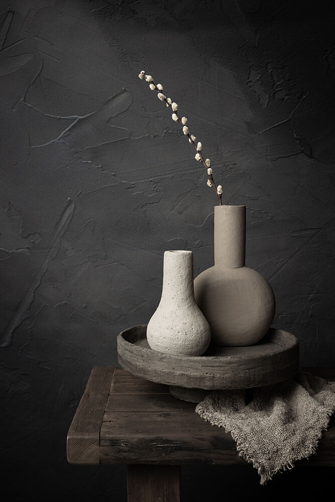 Earthy Vases Willow art print by Mayra Pama for $57.95 CAD