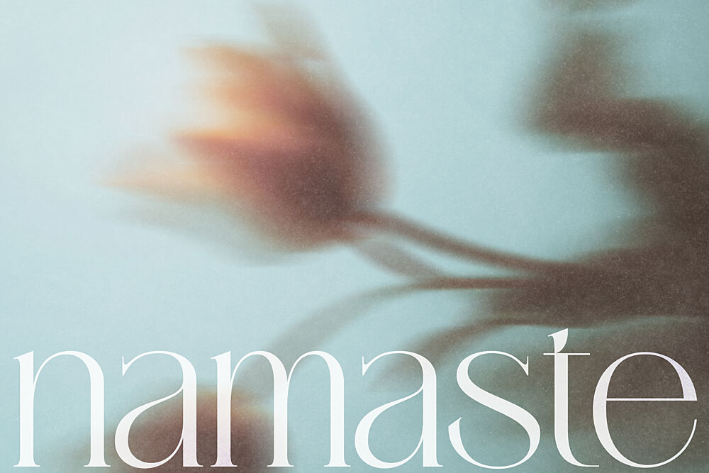 Namaste Soft Bloom art print by Treechild for $57.95 CAD