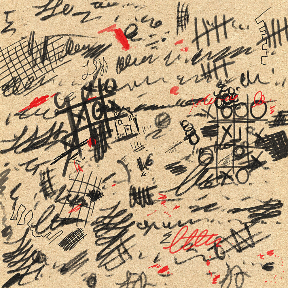 Chaotic Scribble Games art print by Nicholas for $57.95 CAD