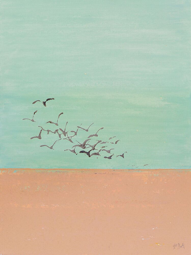 Peaceful Desert Flight art print by Wayne Sleeth for $57.95 CAD