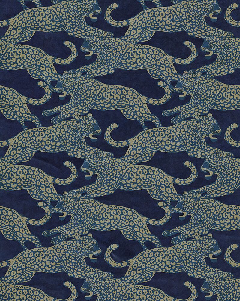 Leaping Leopard Pattern art print by Josie George for $57.95 CAD
