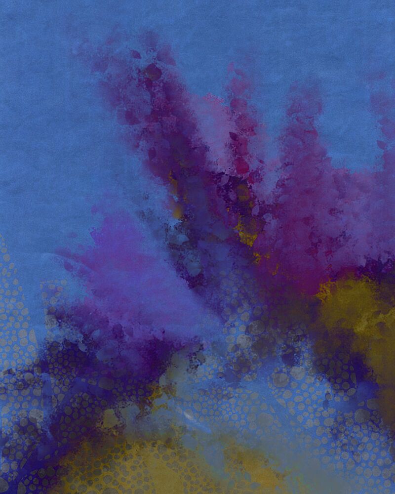 Vibrant Color Flow art print by Josie George for $57.95 CAD