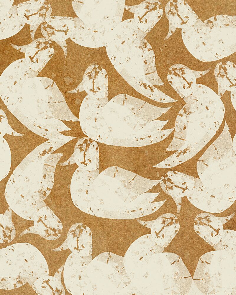 Rustic Duck Pattern art print by Josie George for $57.95 CAD