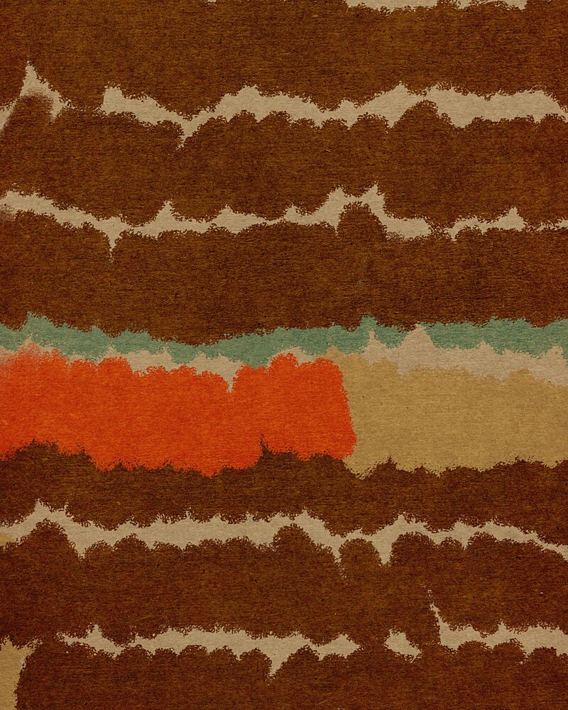 Earthy Stripe Abstract art print by Josie George for $57.95 CAD