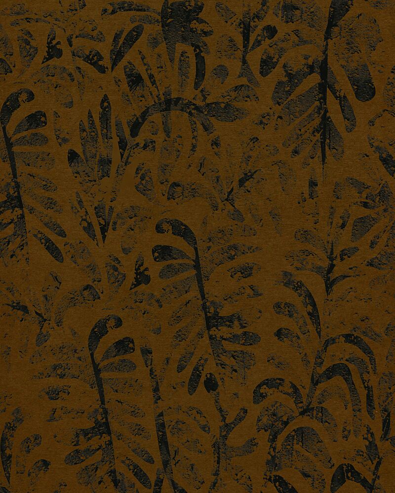Dark Jungle Leaves art print by Josie George for $57.95 CAD