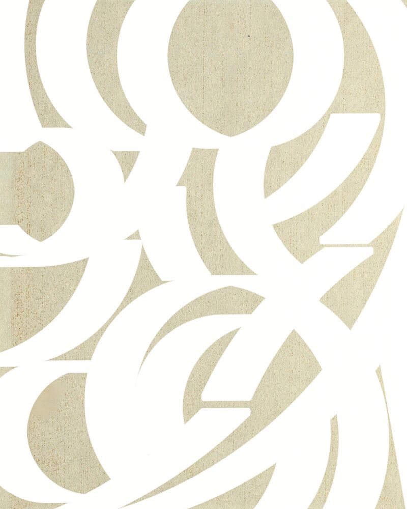 Abstract White Numbers art print by Josie George for $57.95 CAD