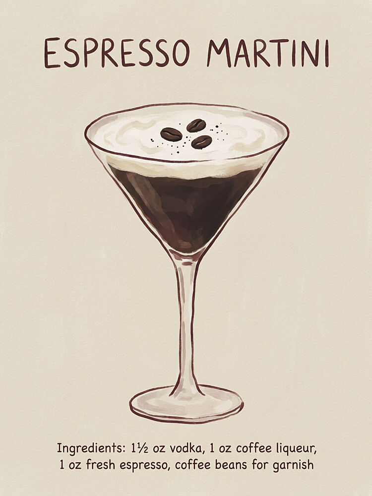 Classic Espresso Martini art print by Andreas Magnusson for $57.95 CAD