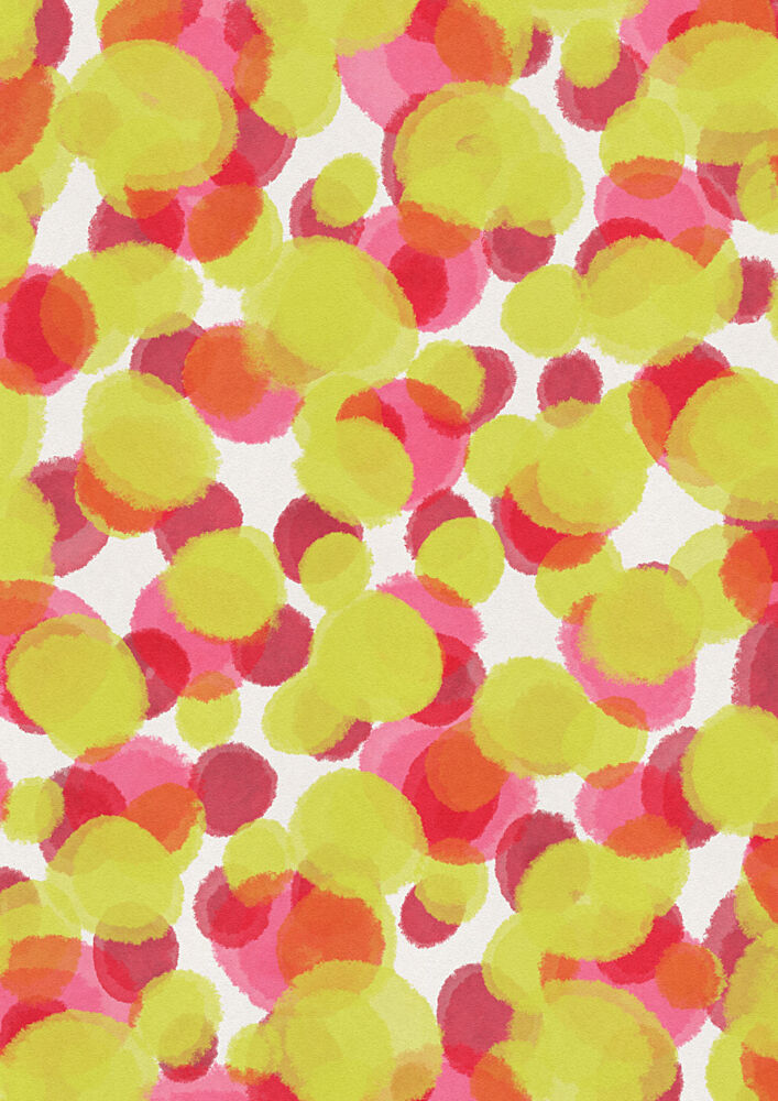Vibrant Abstract Dots art print by Nicholas for $57.95 CAD