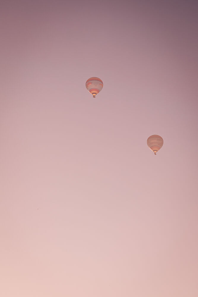 Pink Sky Balloons art print by Aimee Giles for $57.95 CAD