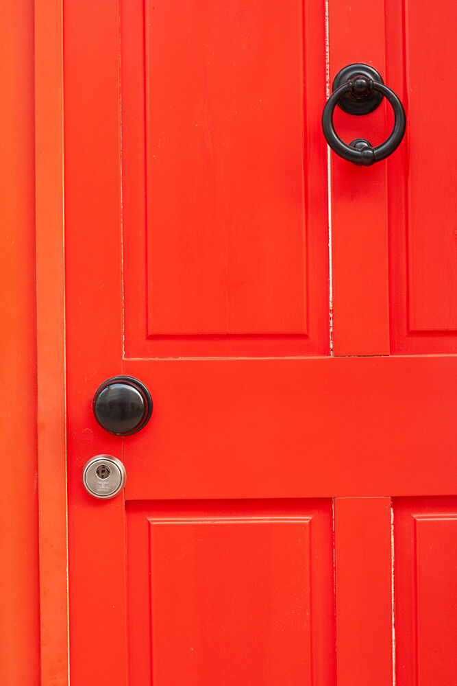 Bold Red Entrance art print by Aimee Giles for $57.95 CAD