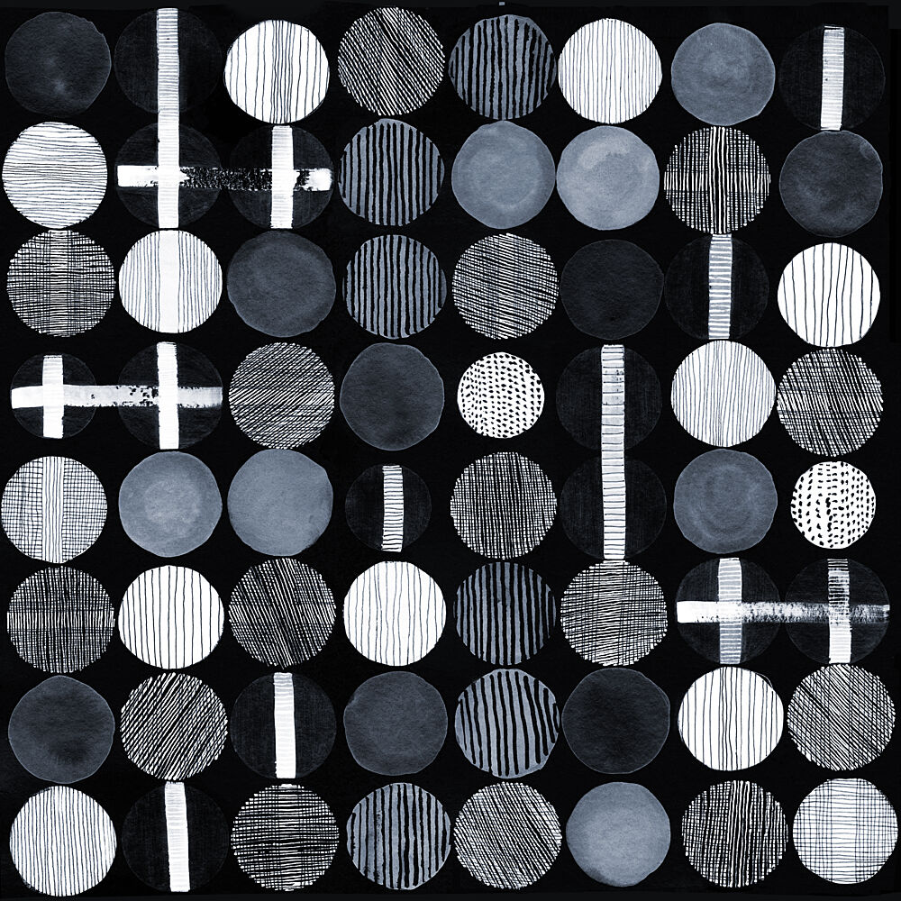 Abstract Circles Pattern art print by Danushka Abeygoda for $57.95 CAD
