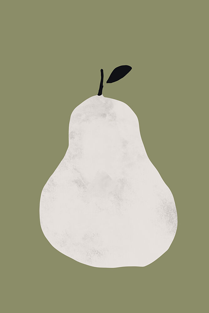 Minimal Pear Still Life art print by Danushka Abeygoda for $57.95 CAD