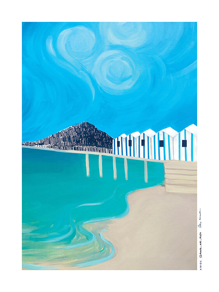 Amalfi Coast, Italy art print by Alex Nereuta for $57.95 CAD