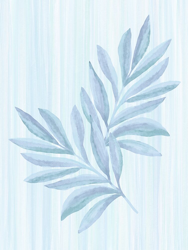 Serene Blue Botanicals art print by Kristian Gallagher for $57.95 CAD