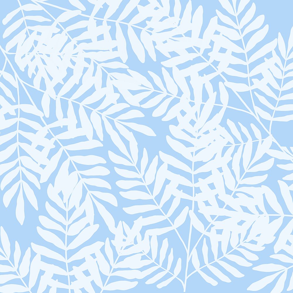 Calm Blue Palms art print by Kristian Gallagher for $57.95 CAD