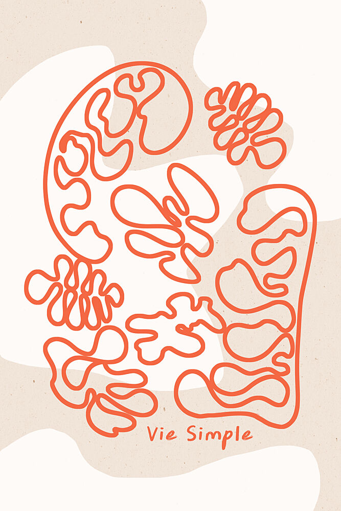 Fluid Simple Life art print by Treechild for $57.95 CAD