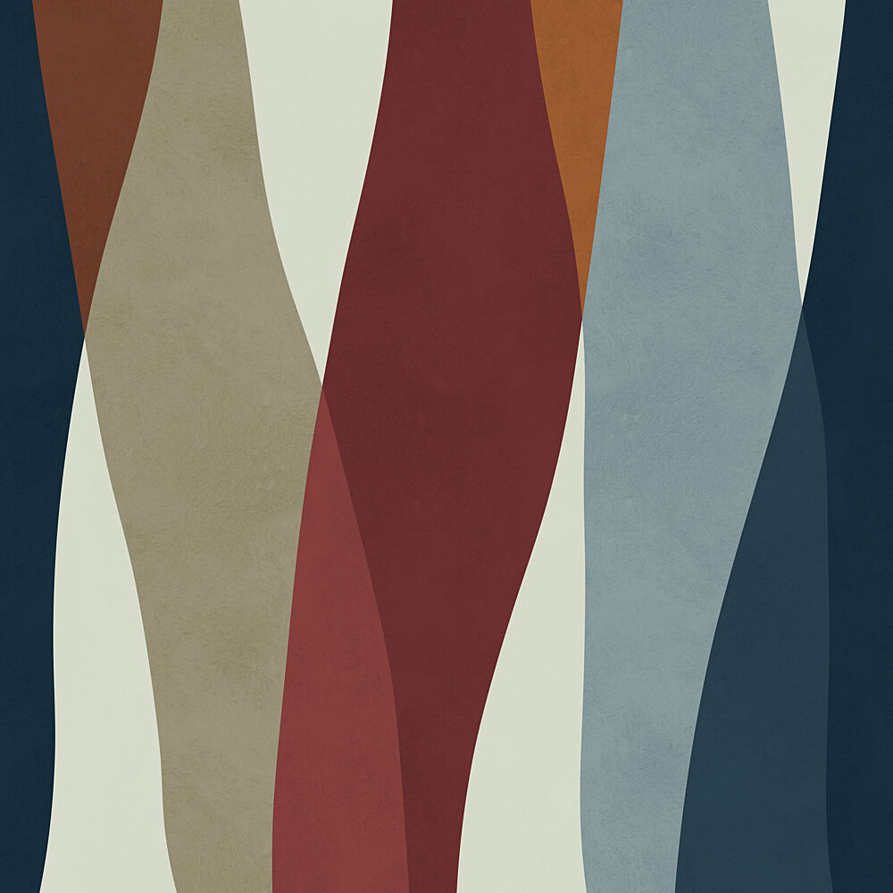 Modern Color Waves art print by Vitor Costa for $57.95 CAD