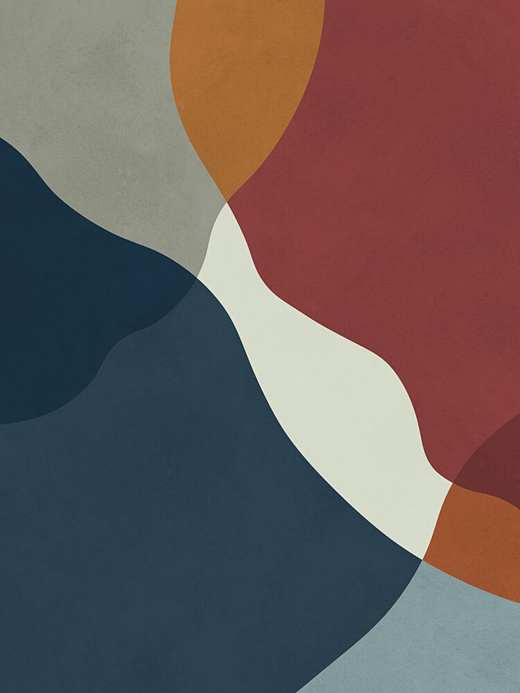 Warm Organic Flow art print by Vitor Costa for $57.95 CAD