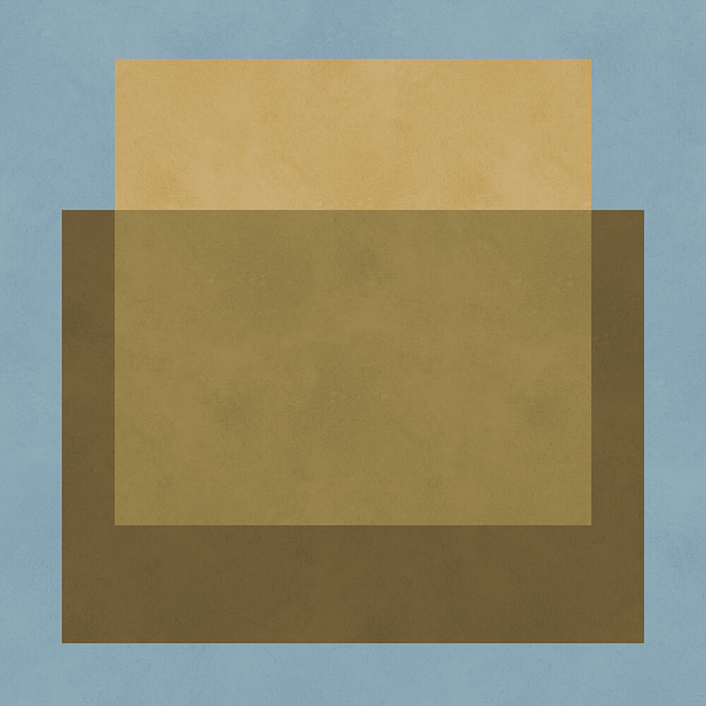 Overlapping Color Blocks art print by Vitor Costa for $57.95 CAD