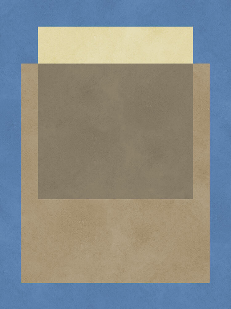 Earthy Geometric Layers art print by Vitor Costa for $57.95 CAD