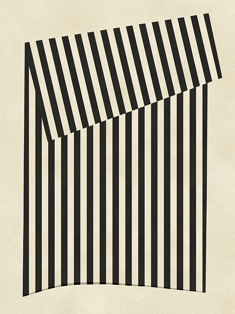 Abstract Striped Design art print by Vitor Costa for $57.95 CAD