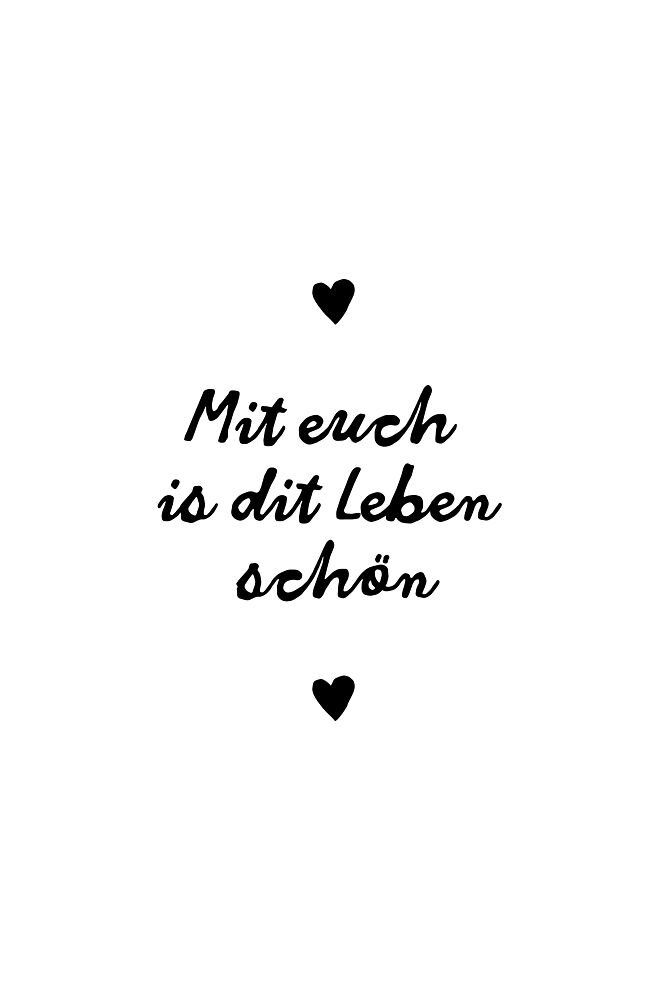 Beautiful Life German Quote art print by Treechild for $57.95 CAD