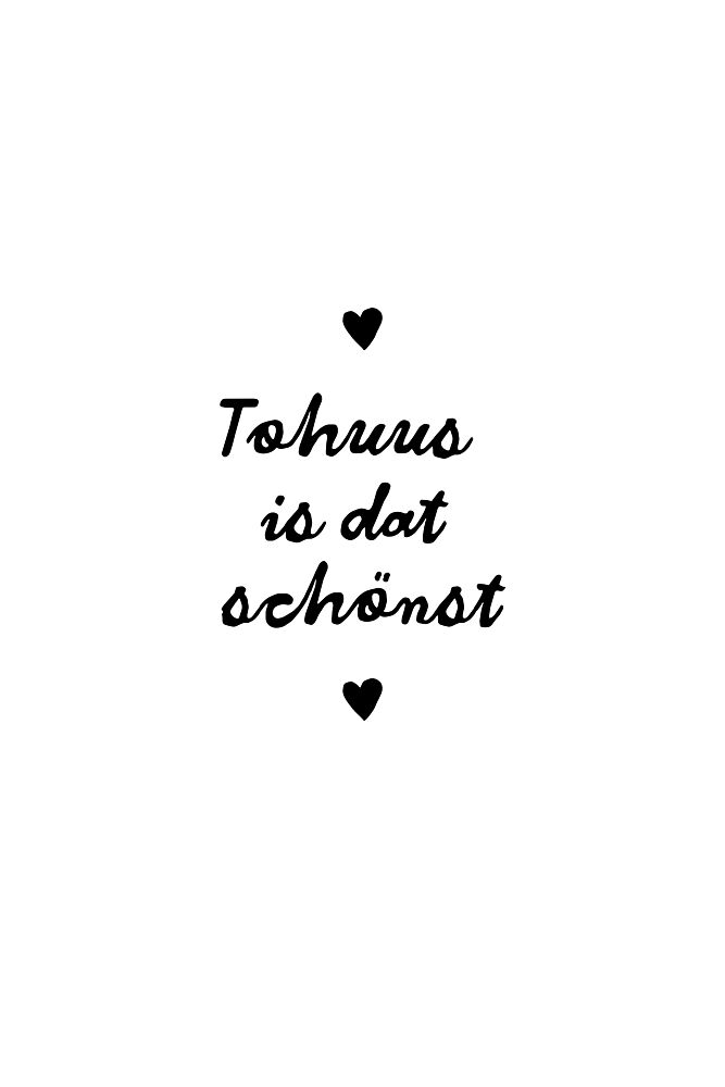 Tohuus Is Dat Schonst art print by Treechild for $57.95 CAD
