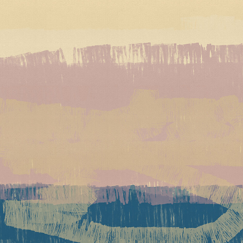 Serene Layered Landscape art print by Dina Dankers for $57.95 CAD