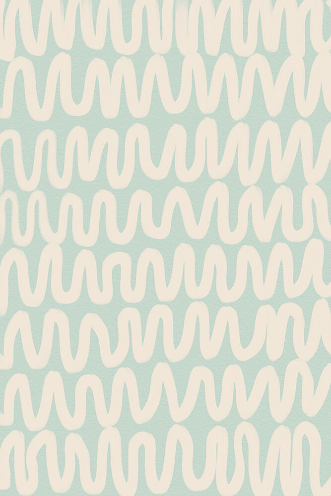 Gentle Wave Pattern art print by Treechild for $57.95 CAD