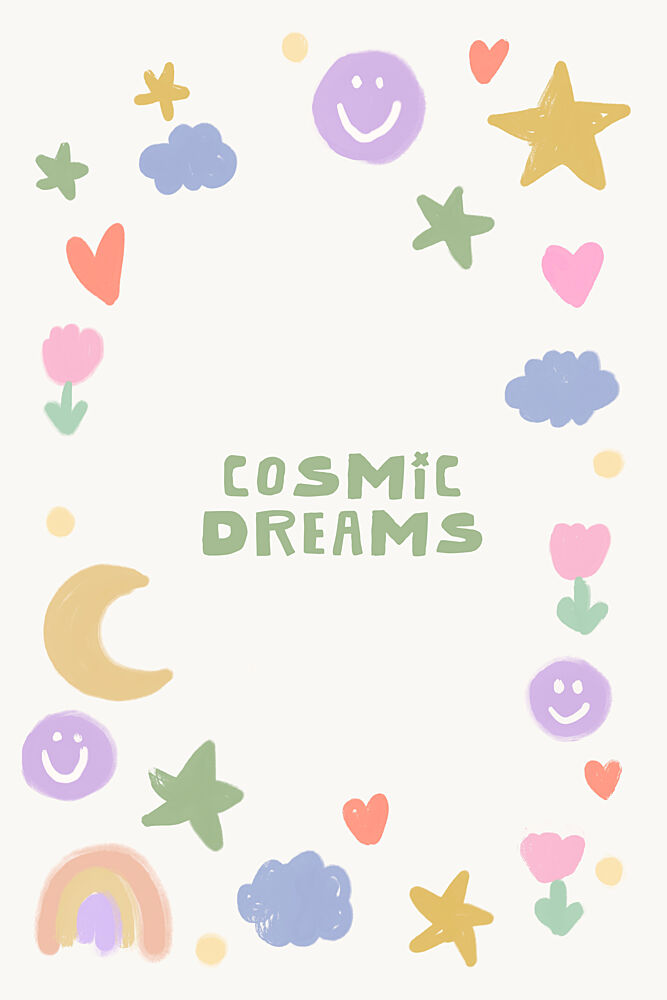 Sweet Cosmic Dreams art print by Treechild for $57.95 CAD
