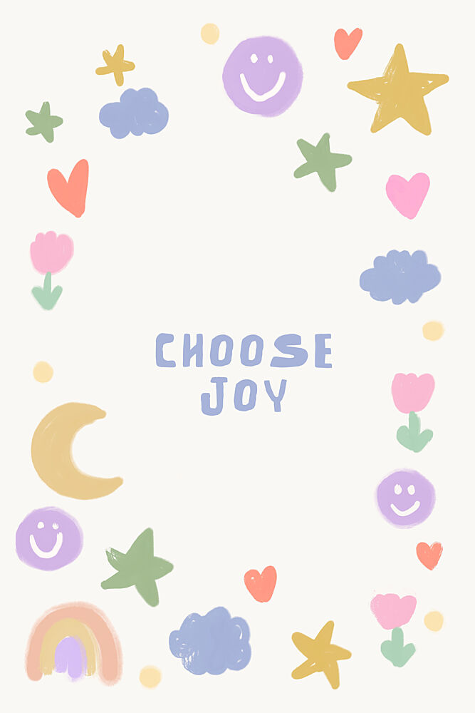 Choose Joy Whimsical Elements art print by Treechild for $57.95 CAD