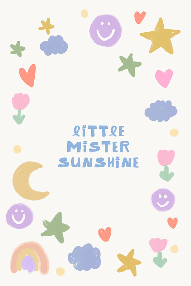 Little Mister Sunshine art print by Treechild for $57.95 CAD