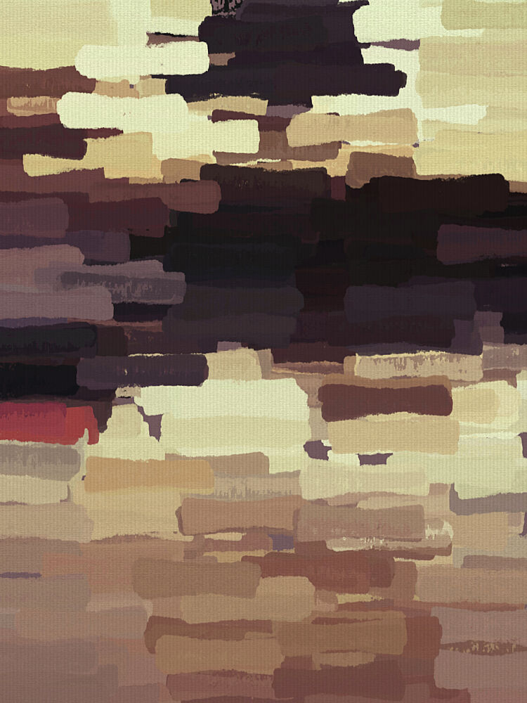 Muted Block Strokes art print by Dina Dankers for $57.95 CAD