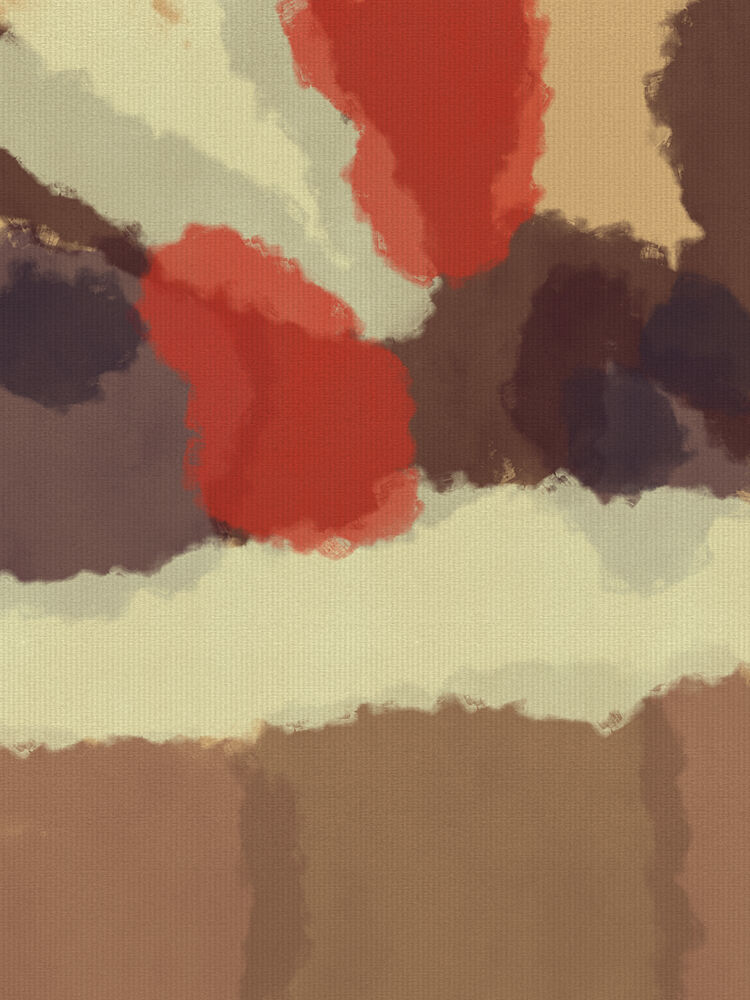 Warm Abstract Strokes art print by Dina Dankers for $57.95 CAD