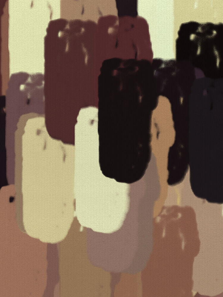 Abstract Color Blocks art print by Dina Dankers for $57.95 CAD