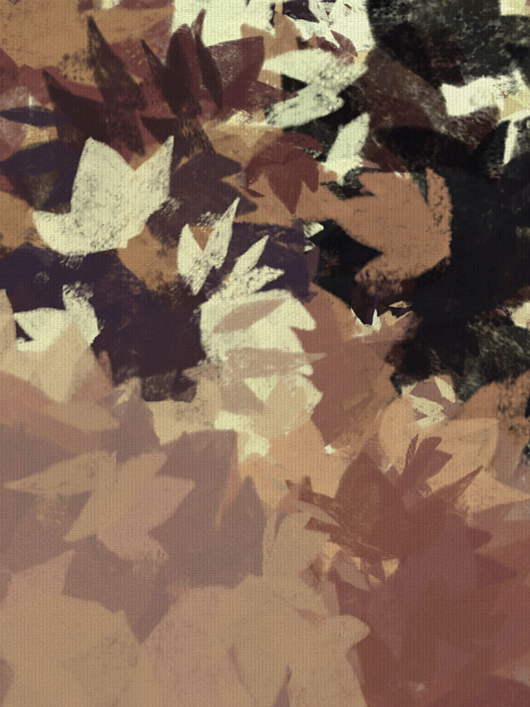 Muted Fall Foliage art print by Dina Dankers for $57.95 CAD