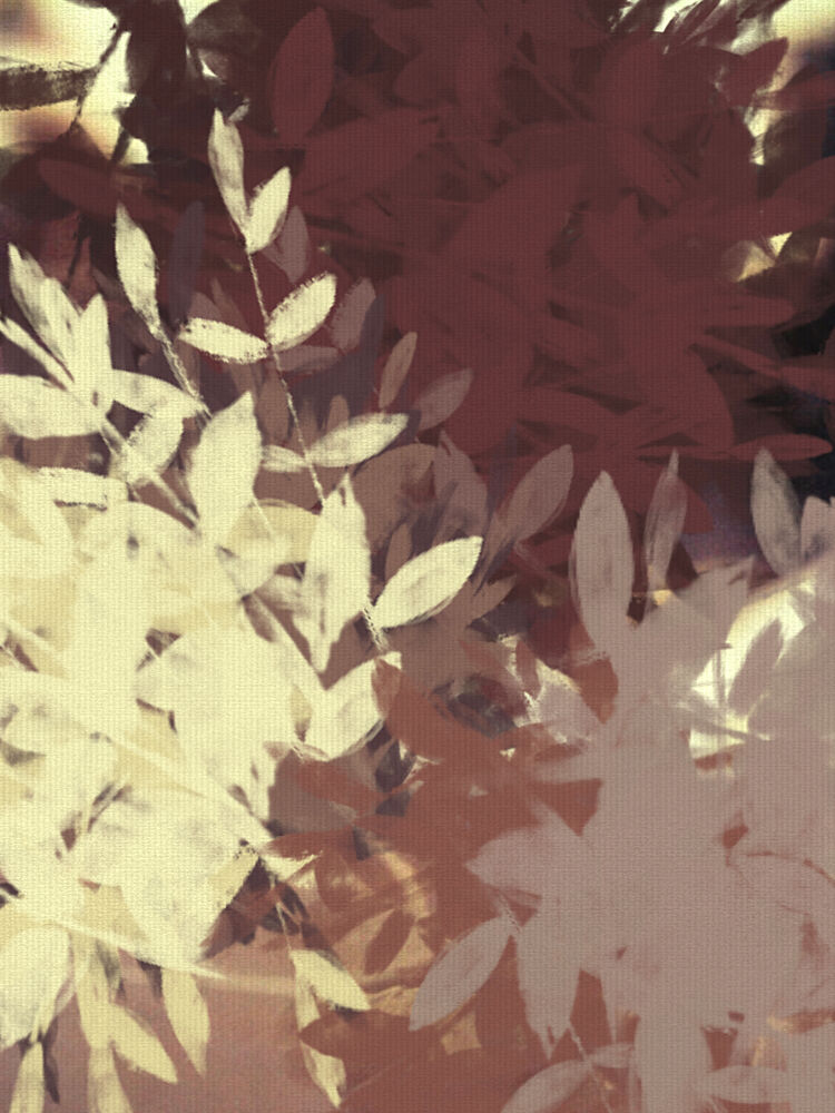 Earthy Autumn Leaves art print by Dina Dankers for $57.95 CAD