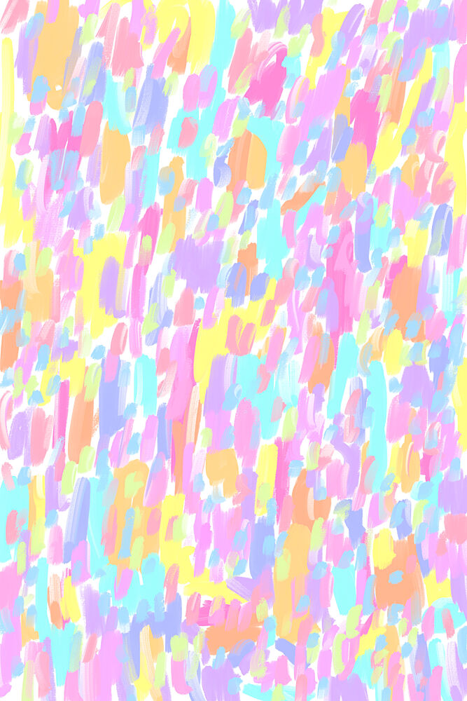 Vibrant Pastel Strokes art print by Treechild for $57.95 CAD