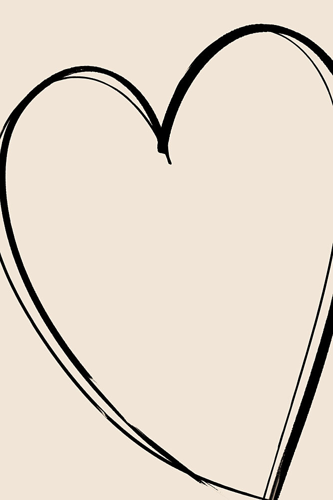Hand Drawn Heart art print by Treechild for $57.95 CAD