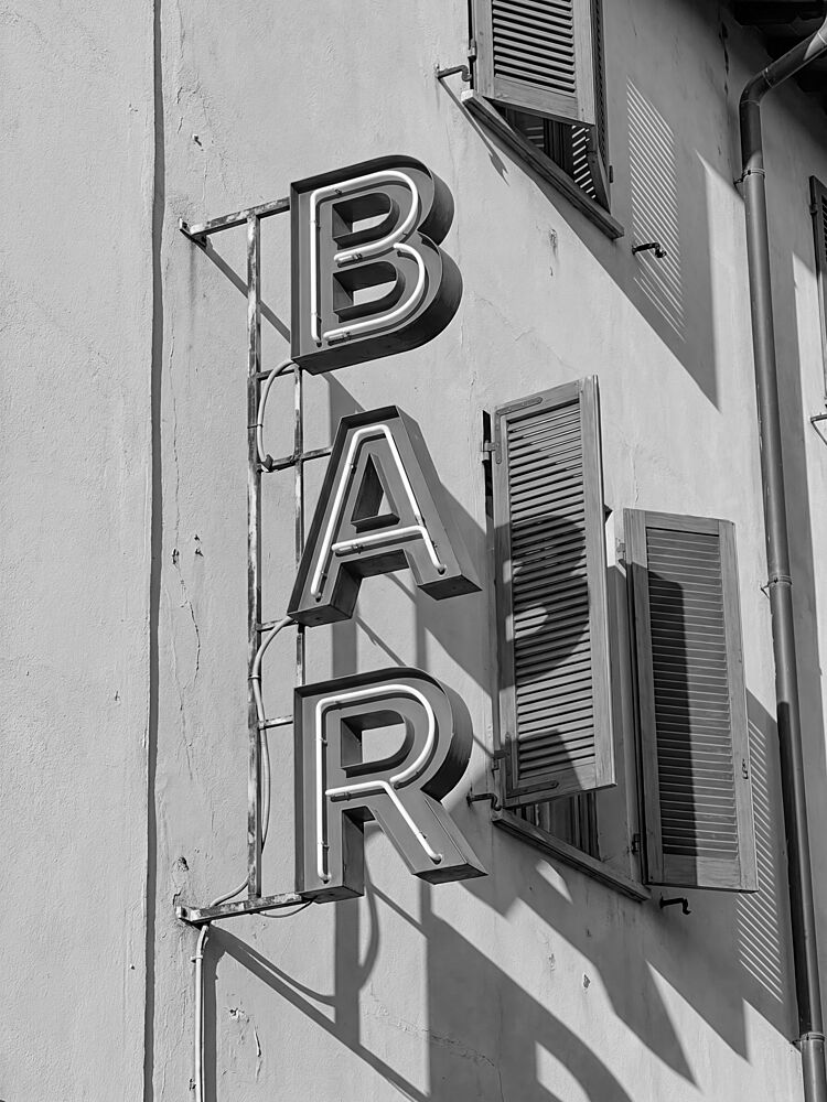 Vintage Bar Sign art print by Andreas Magnusson for $57.95 CAD