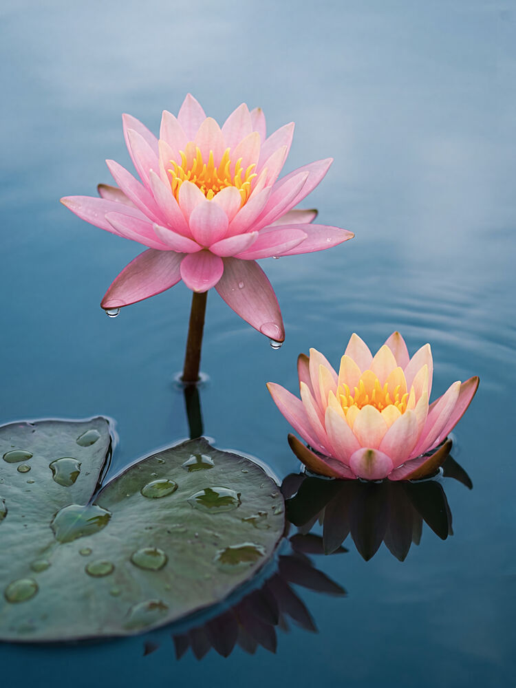 Serene Water Lilies art print by Andreas Magnusson for $57.95 CAD