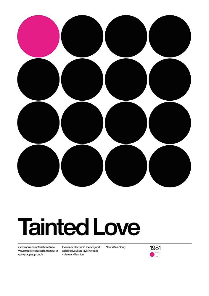 Tainted Love Grid art print by David Vineis for $57.95 CAD