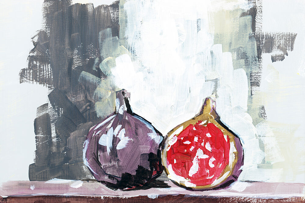 Vibrant Figs Still Life art print by Cartissi for $57.95 CAD