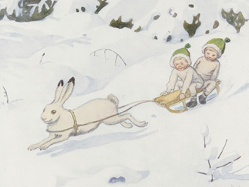 Snoharen art print by Elsa Beskow for $57.95 CAD