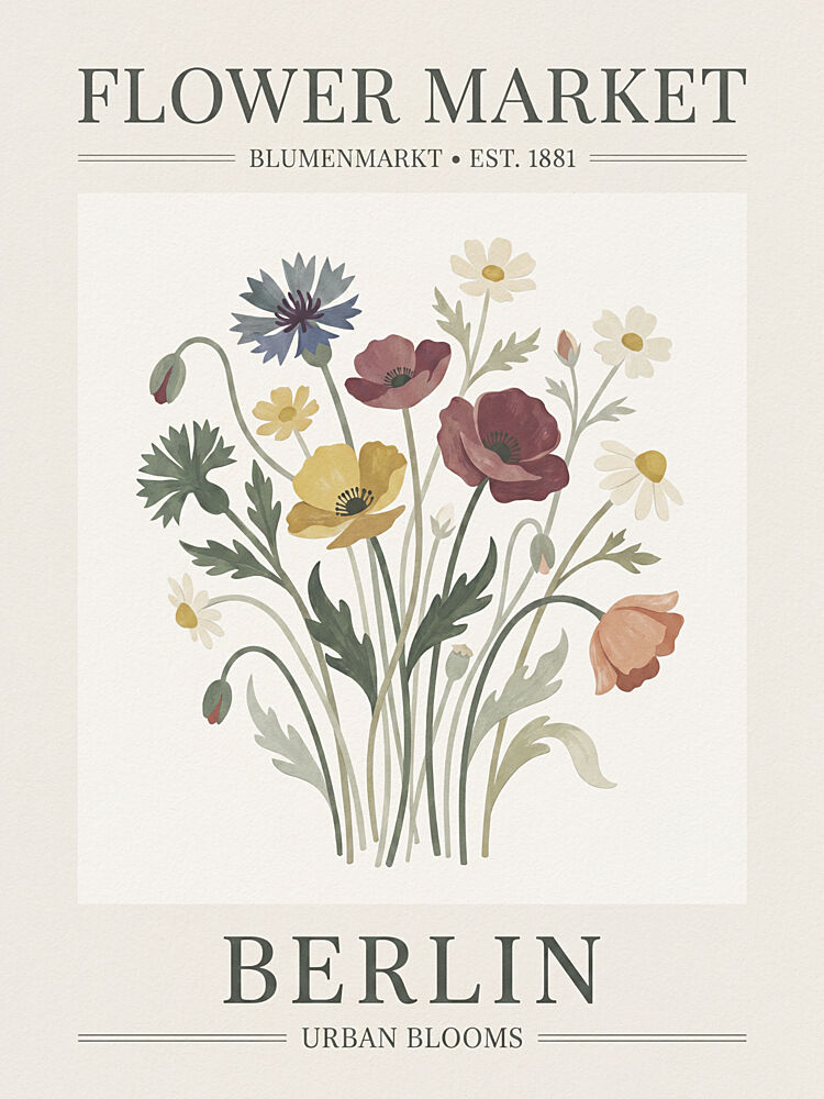 Flower Market Blooms art print by Andreas Magnusson for $57.95 CAD