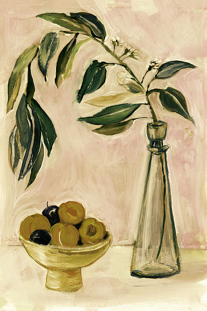 Fruit and Branch Still Life art print by Cartissi for $57.95 CAD