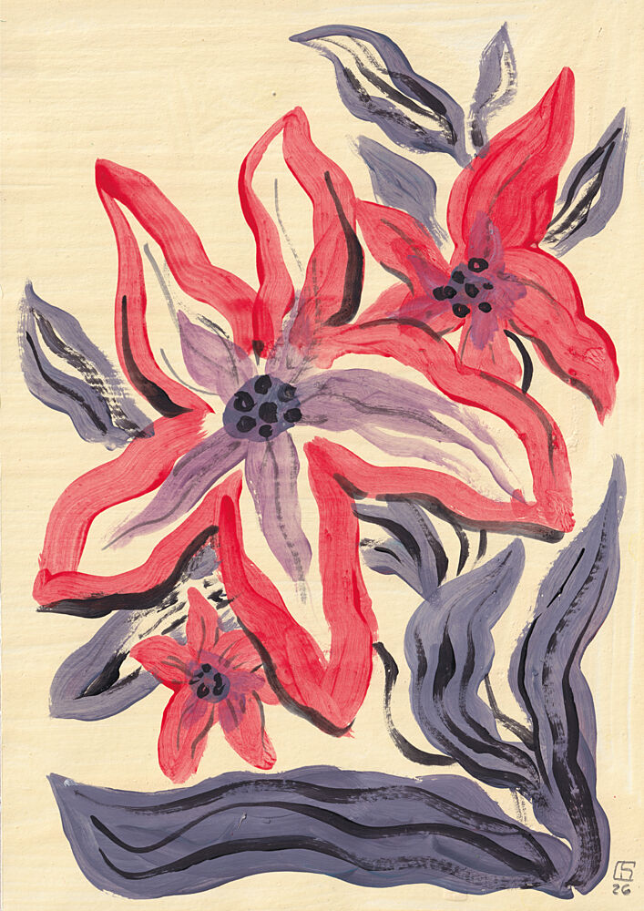 Vibrant Floral Blooms art print by Catalina Somolinos for $57.95 CAD