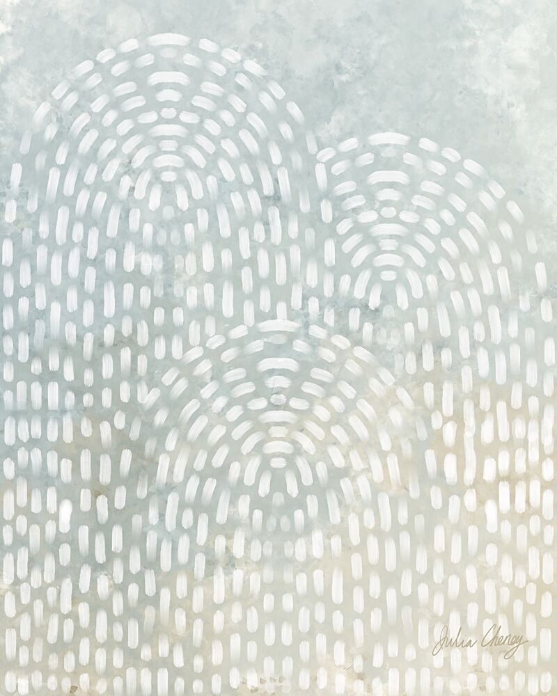 Gentle Arc Pattern art print by Julia Cheney for $57.95 CAD